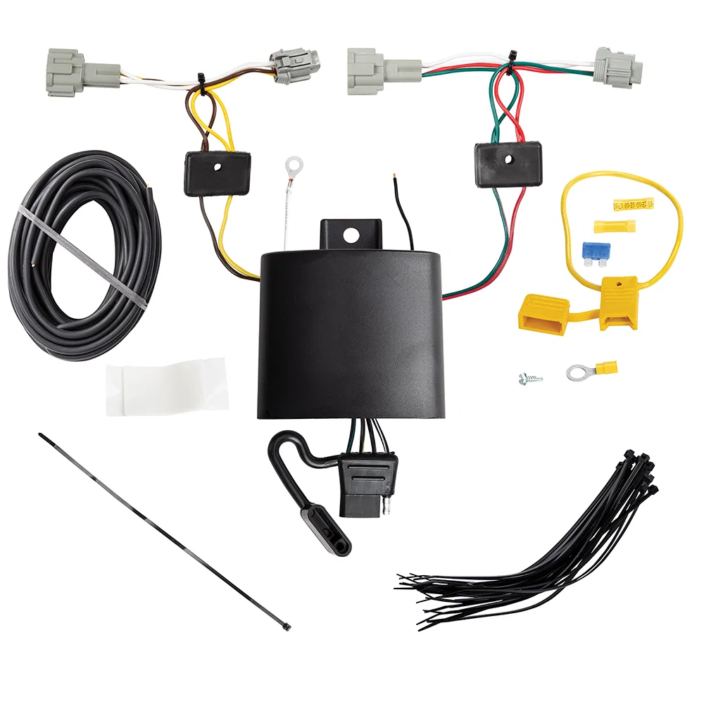 118833 – TEKONSHA Trailer Wiring Connector, T-One Connector Assembly With Upgraded Circuit Protected Modulite HD Modu...